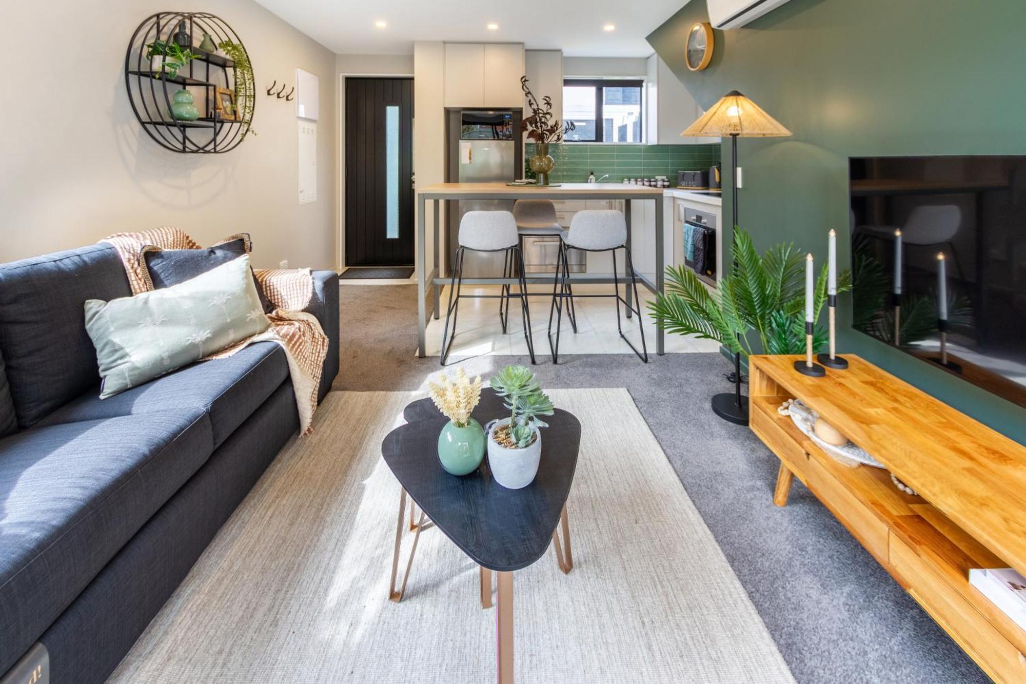 Latimer Square Luxe: 1Br W/ Sofa Bed Christchurch Ngoại thất bức ảnh