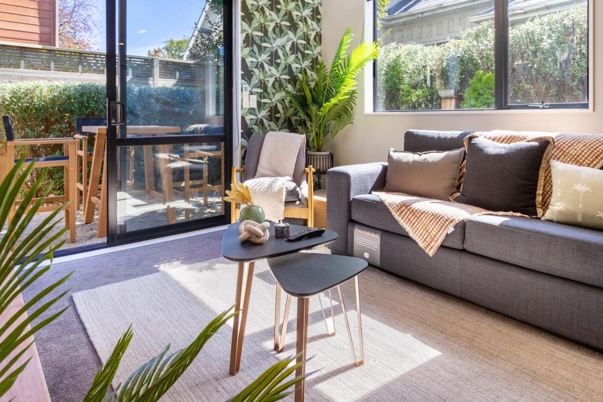 Latimer Square Luxe: 1Br W/ Sofa Bed Christchurch Ngoại thất bức ảnh
